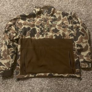 Drake Old School 1/4 Zip Eqwader Plus Hoodie